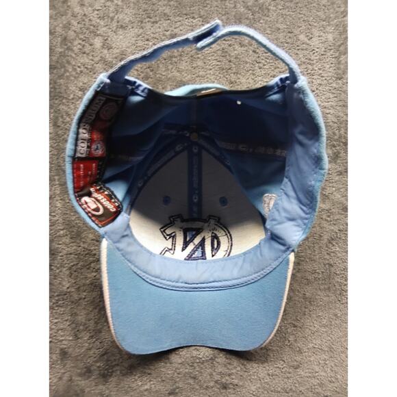 North Carolina Tar Heels Hat Strapback Dad Cap Mens Blue Colosseum - Picture 6 of 6